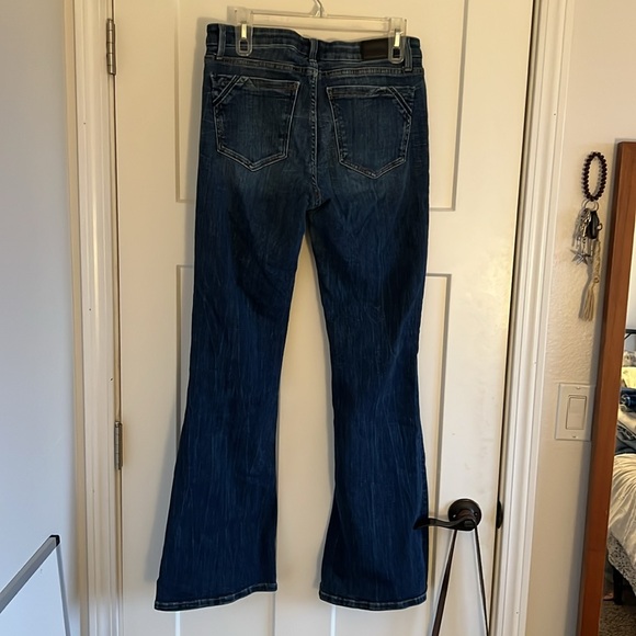 buckle black flare jeans - Picture 6 of 7